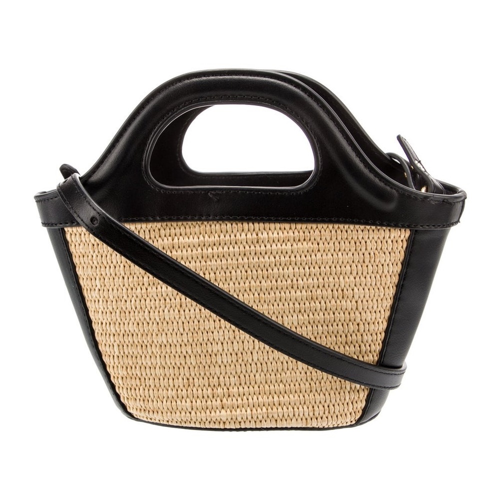 MARNI Tropicalia Micro Bag In Black Leather Bag-Authentic OS No Bag Strap - Picture 4 of 14